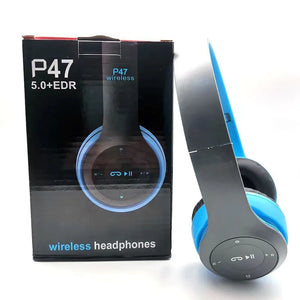 Wireless Bluetooth 5.0 Foldable Headphones Stereo Over Ear Sports Gaming Headset