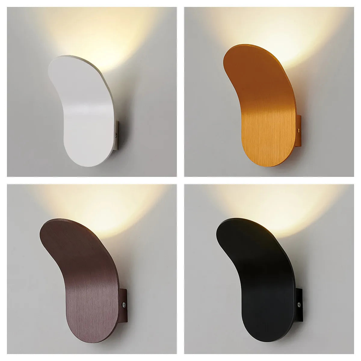 LED Aluminum Wall Light Modern Indoor Lamp for Living Room Staircase Loft