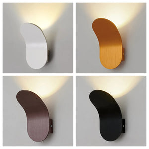 LED Aluminum Wall Light Modern Indoor Lamp for Living Room Staircase Loft