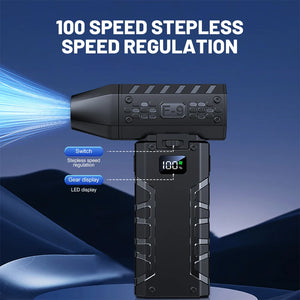 130000RPM Mini Air Blower Powerful Brushless USB Rechargeable Compressed Duster