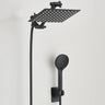 High Pressure Rain Shower Head 8-12Inch with Handheld & Adjustable Arm Spray