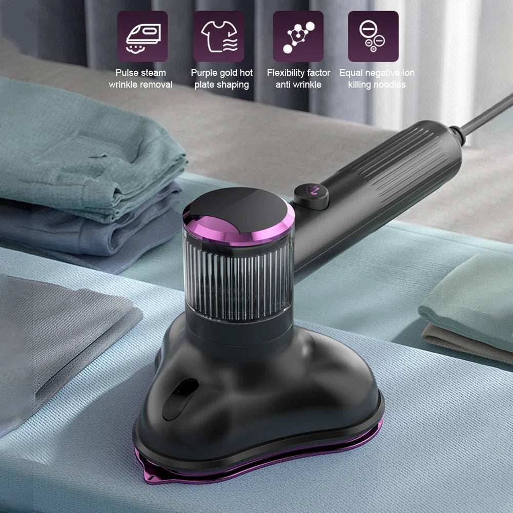Portable Handheld Steam Iron Wet Dry Anti Wrinkle Travel Home Clothes