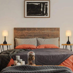 Bedside Table Lamp Set of 2 Touch Control Lamps with USB Charging for Bedroom