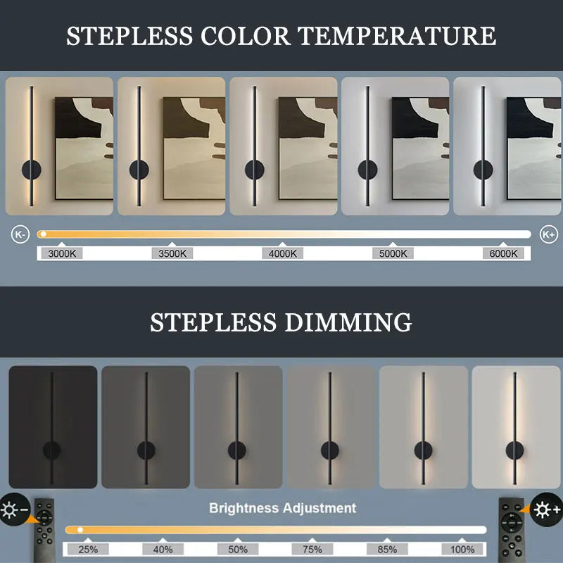 Rechargeable LED Wall Light Touch Switch 3CCT USB Battery Operated Sconce