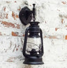 Vintage Iron Glass Wall Lamp Industrial Sconce for Bedroom Living Room Hallway