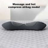3-in-1 Lumbar Support Pillow Adjustable Back Massager with Heat Memory Foam