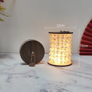 Foldable Touch Dimmable LED Table Lamp USB Rechargeable Portable Bedside Lantern