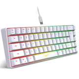 68-Key Gaming Keyboard USB Wired with RGB Backlight