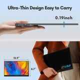 15.6" Portable Monitor GTMEDIA S15 FHD USB-C HDMI Laptop PC Gaming Second Screen
