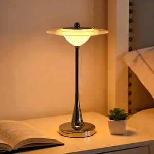 Bauhaus Style Rechargeable Table Lamp LED Mood Light for Bedroom Living Room Decor