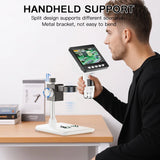 4.3 Inch IPS USB Digital Microscope 1000X Coin Soldering Repair Camera