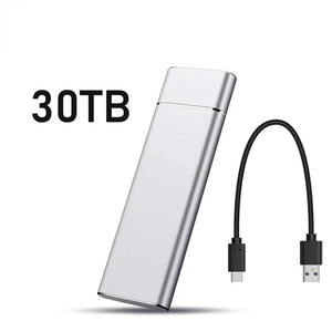 External Portable SSD 2TB 20TB 30TB USB 3.1 Type-C High Speed Drive