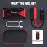 3000A Car Jump Starter 12V Portable Battery Booster with Power Bank & LED Light