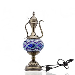 Turkish Retro Coffee Pot LED Desk Lamp Decorative Night Light Home Decor