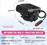 2025 Car Heater – Portable Windshield Defroster & Defogger 12V/24V Auto Dryer