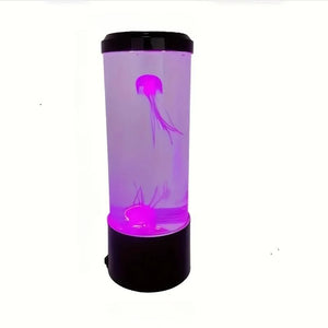 Jellyfish Lava Lamp – 7-Color LED Aquarium Night Light Mood Lamp Home Decor