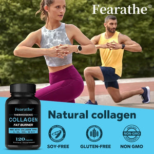 Collagen Fat Burner 120 Count with Multi-Type Collagen