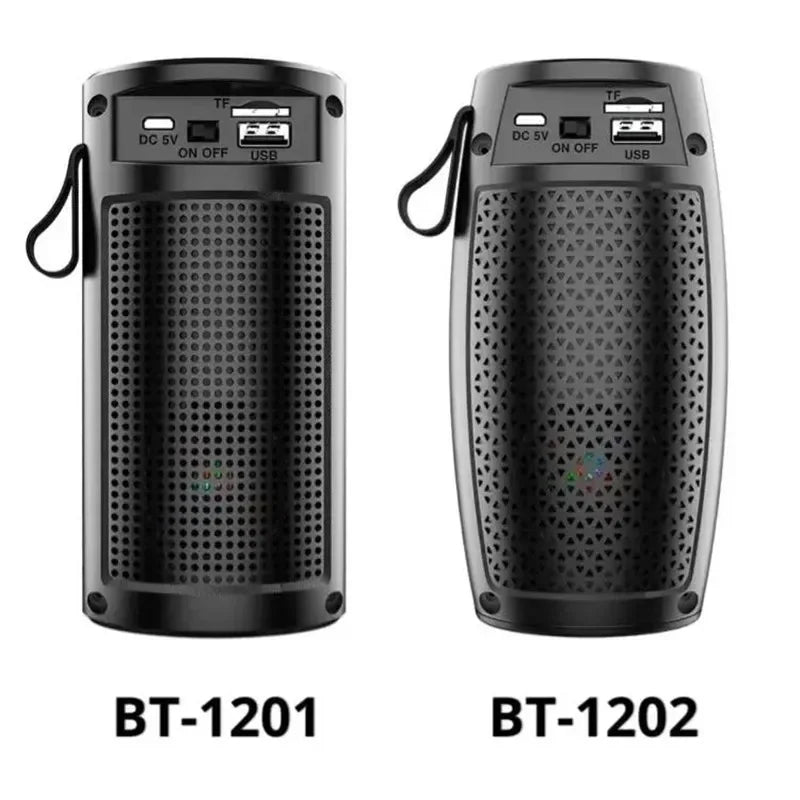 Portable Wireless Bluetooth Speaker with Deep Bass Loud Sound for Outdoor Home