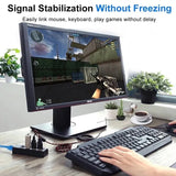 7 Port USB Hub with Switch Powered USB Splitter for PC Laptop MacBook