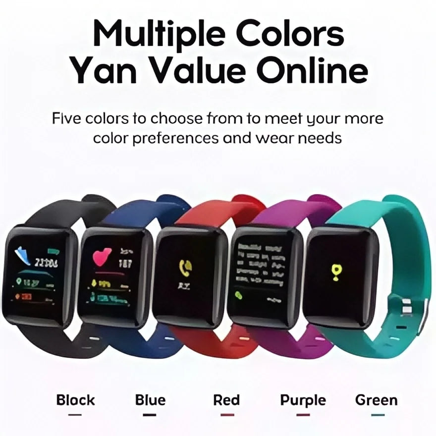 Smart Watch Bluetooth Call Heart Rate SpO2 Sleep Fitness Tracker for Men Women Kids