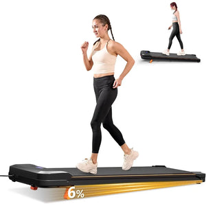 Under Desk Treadmill 4-in-1 Walking Pad 2.5HP Incline Portable Home Office
