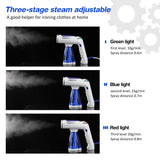 1600W Handheld Garment Steamer Foldable Portable Steam Iron for Clothes