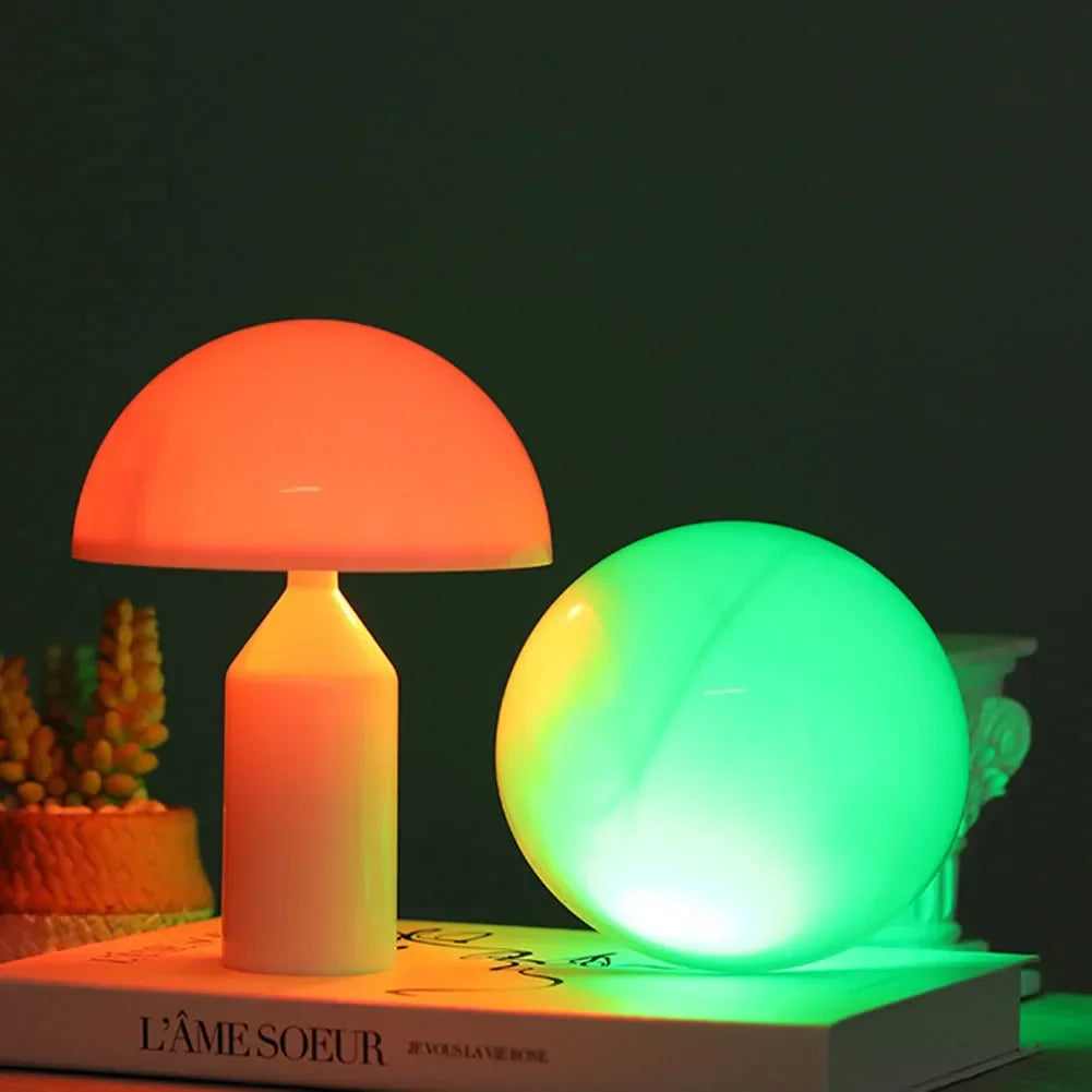 Mushroom Touch LED Table Lamp Dimmable Night Light Bedside Desk Party Home Decor