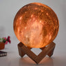 3D Moon Lamp Galaxy Night Light 16 Color Touch Remote LED Kids Bedroom
