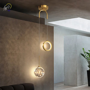 LED Pendant Light Hanging Lamp for Living Room Bedroom Dining Table Home Decor