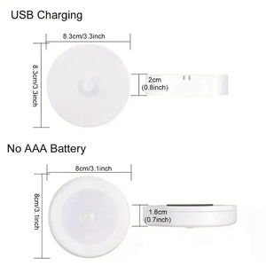 Wireless LED Button Night Light – Motion Sensor Lamp for Bedroom, Closet, Stairs