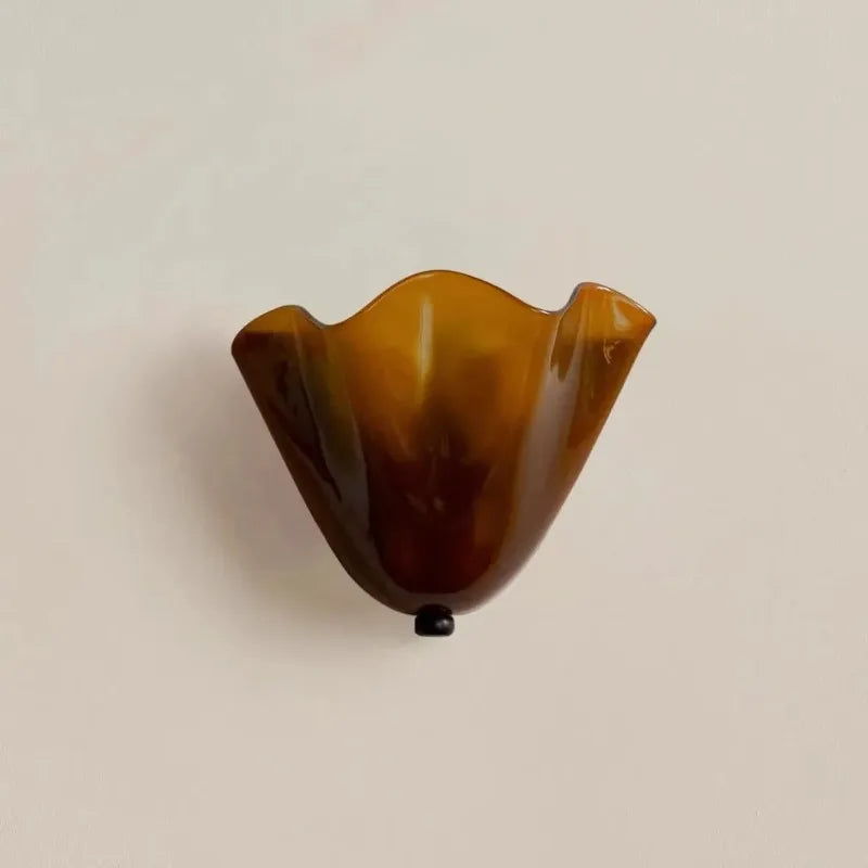 Nordic Glass Wall Lamp Minimalist Sconce for Hallway Stair Bedside Decor