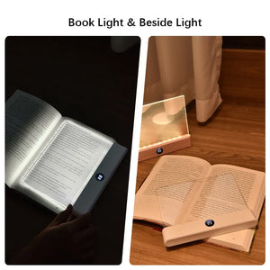Portable LED Book Reading Light Clip-On Bookmark Lamp for Bed Car Travel Study