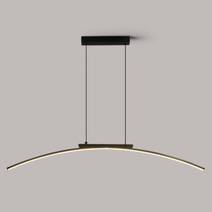 Modern LED Arc Pendant Light – Adjustable Dining Room Hanging Lamp for Kitchen