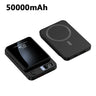 100000mAh Magnetic Wireless Power Bank 22.5W Fast Charging for iPhone & Samsung