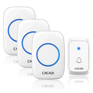 Wireless Waterproof Doorbell 300M Range Battery Operated 36 Chimes