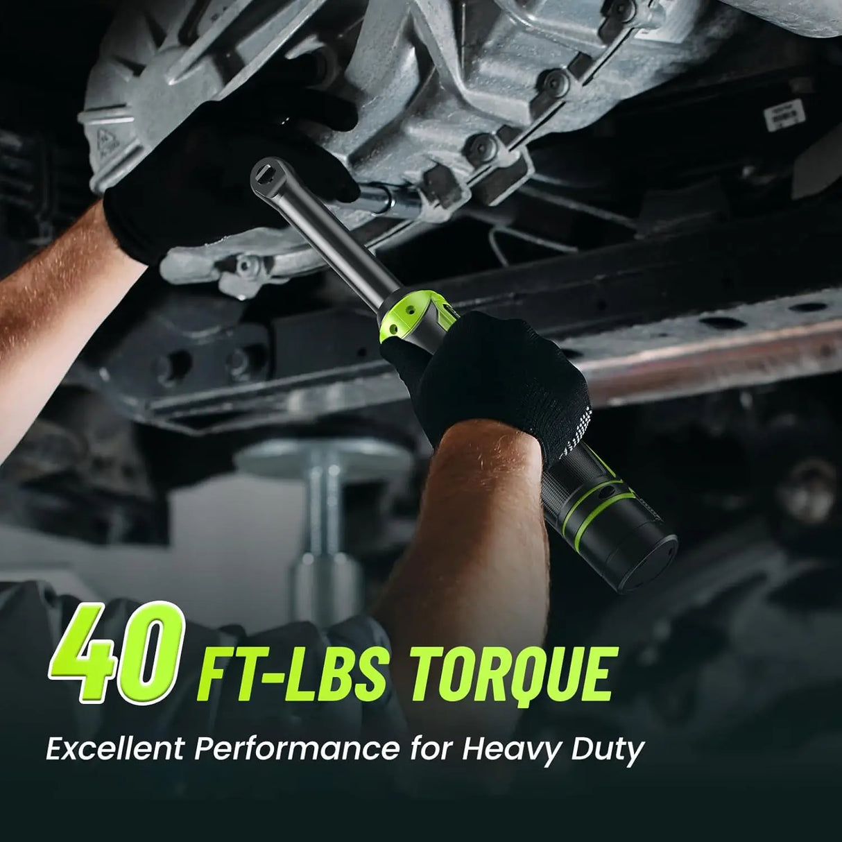 3/8 Inch Cordless Electric Ratchet Wrench Variable Speed 400RPM Extended