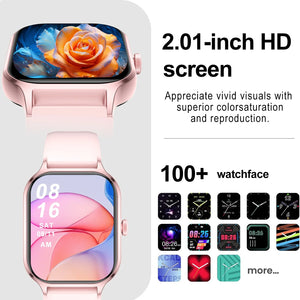 Smart Watch Bluetooth Call Fitness Tracker Sports Modes Notifications for iOS Android