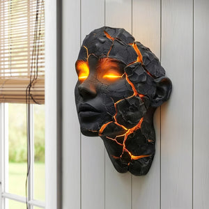Halloween LED Broken Soul Wall Lamp Night Light Bathroom Reading Studying Hallway