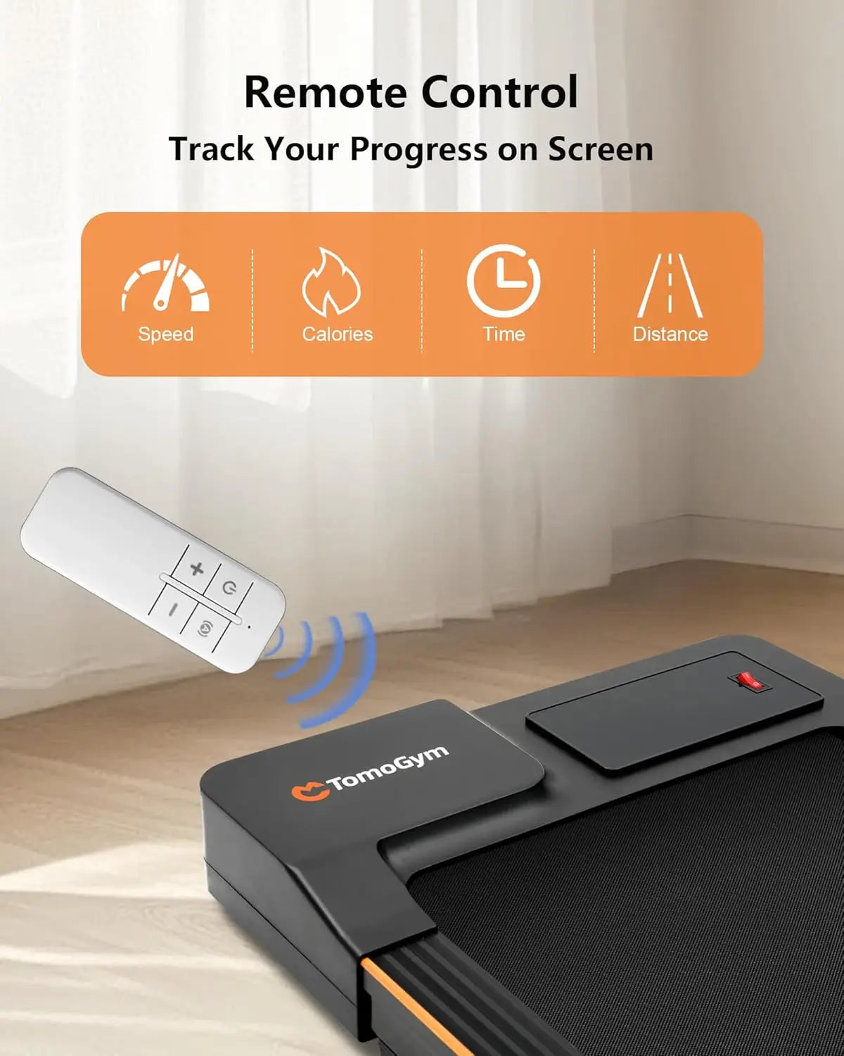 Under Desk Walking Pad Treadmill 2-in-1 Portable Quiet Jogging Machine Home Office