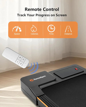 Under Desk Walking Pad Treadmill 2-in-1 Portable Quiet Jogging Machine Home Office