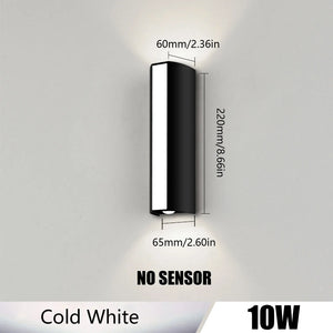 Outdoor LED Wall Light – 10W IP66 Waterproof Lamp for Home Exterior & Garden Decor