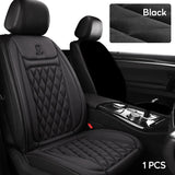 12V/24V Heated Car Seat Cushion – Fast Heating Winter Pad