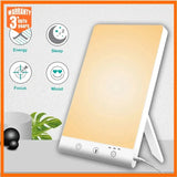 10000 Lux SAD Light Daylight Therapy Lamp Touch Dimmable UV-Free Happy Mood Light