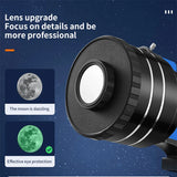 150X HD Astronomical Telescope with Night Vision Long Range Star Moon Viewing Scope