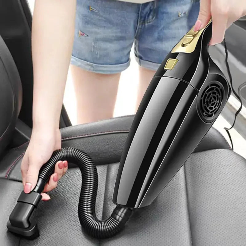 120W Car Vacuum Cleaner Wet Dry Strong Suction Portable Auto Interior Clean