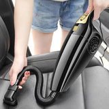 120W Car Vacuum Cleaner Wet Dry Strong Suction Portable Auto Interior Clean