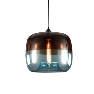 Nordic Glass Pendant Light – Modern LED Hanging Lamp for Kitchen & Living Room