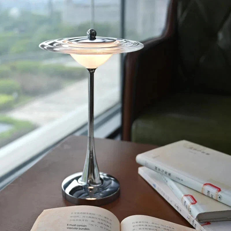 Bauhaus Style Rechargeable Table Lamp LED Mood Light for Bedroom Living Room Decor