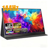 16" Portable Monitor FHD 144Hz IPS 1200P HDR HDMI USB-C VESA Second Screen