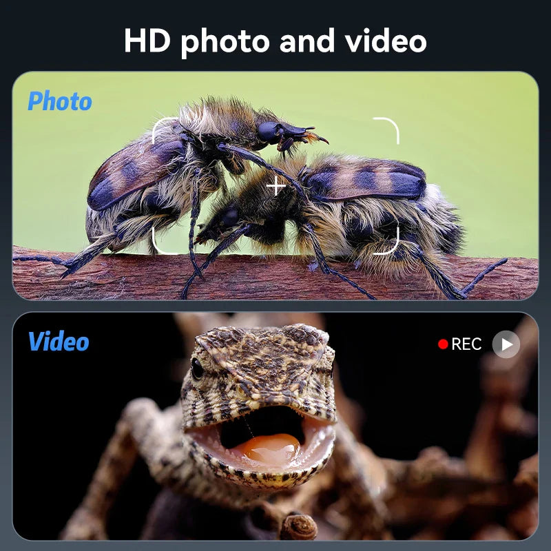 7 Inch IPS Digital Microscope 1200X HD USB Soldering Repair Camera